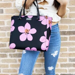KATE SPADE New York Dawn Grand Flora Medium Satchel Totes